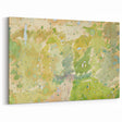 Modern Wall Art – Abstract Color Study for Road Through the Forest