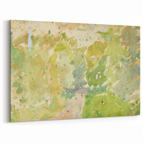Modern Wall Art – Abstract Color Study for Road Through the Forest