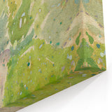 Modern Wall Art – Abstract Color Study for Road Through the Forest