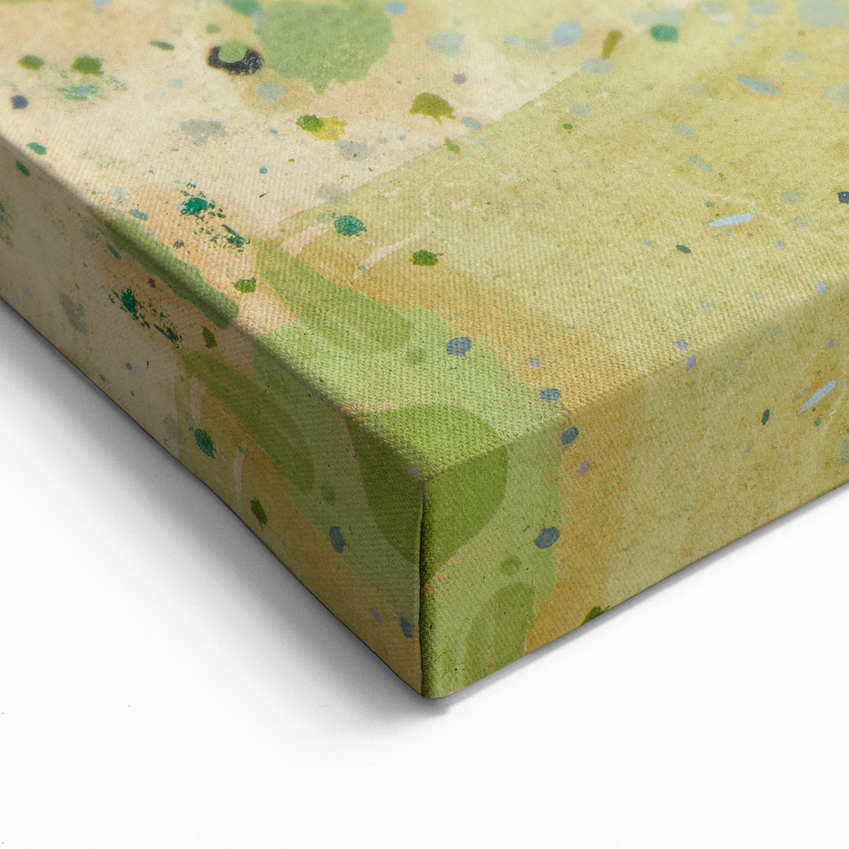 Modern Wall Art – Abstract Color Study for Road Through the Forest