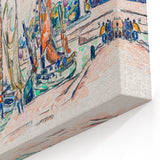 Modern Wall Art – Vibrant La Rochelle by Paul Signac