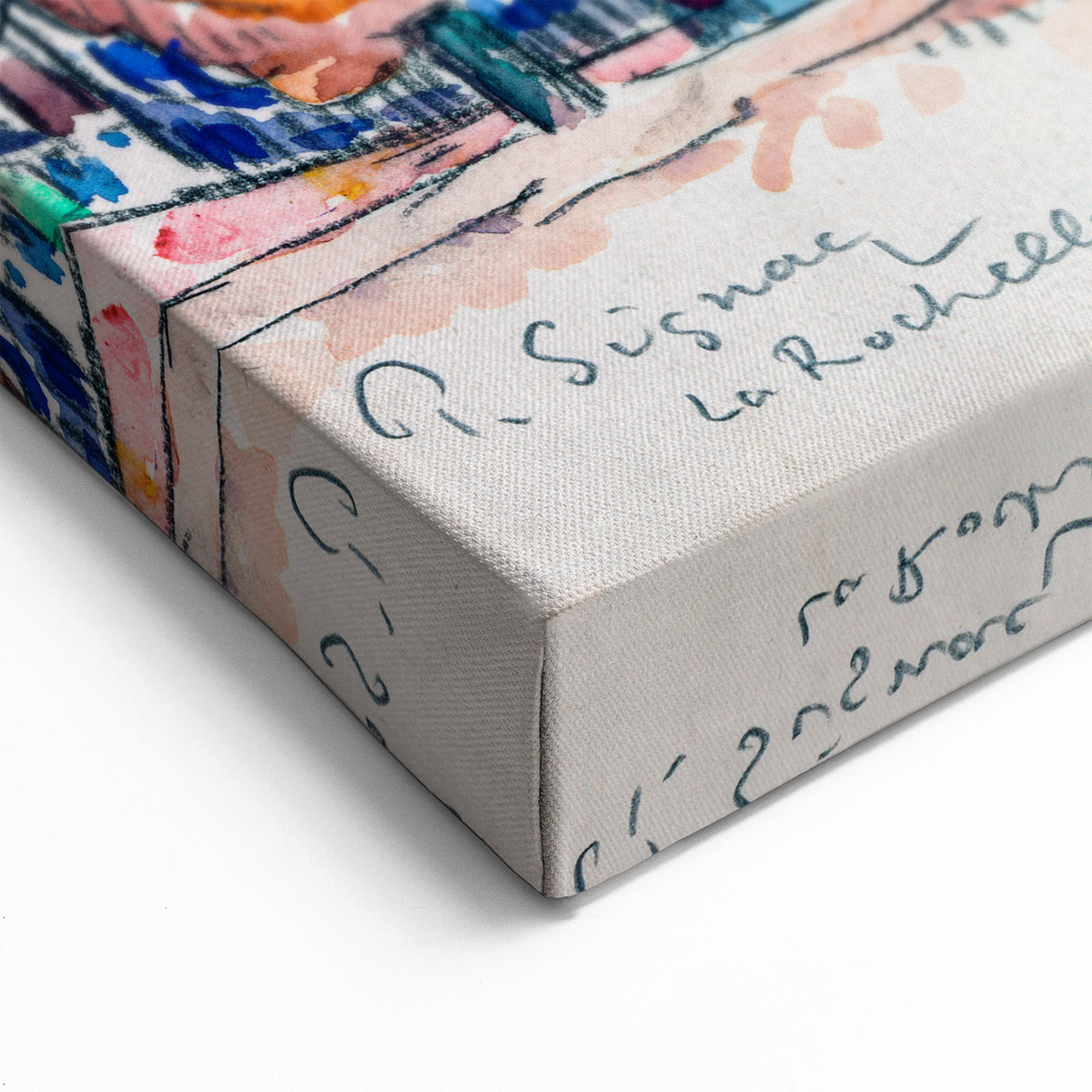 Modern Wall Art – Vibrant La Rochelle by Paul Signac