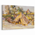 Modern Wall Art – Camp with Ambulance by John Singer Sargent