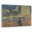 Place Pigalle at Night" by Pierre Bonnard - Illuminated Cityscape