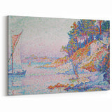 La Calanque" by Paul Signac - Pointillist Coastal Landscape