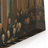 Modern Wall Art - Treaty of Versailles Abstract Historical Scene