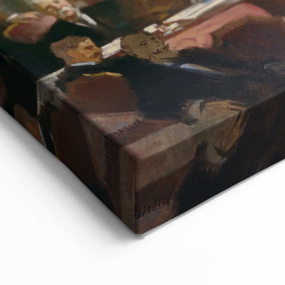 Modern Wall Art - Treaty of Versailles Abstract Historical Scene