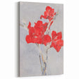 Modern Wall Art - Piet Mondrian’s Red Gladioli Print
