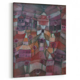 Modern Wall Art - Paul Klee’s Rose Garden Abstract Print