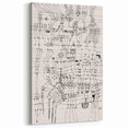 Modern Wall Art - Paul Klee’s Knotted Net Drawing Print