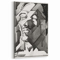Modern Wall Art - Reijer Stolk’s Abstract Self-Portrait Print