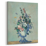 Modern Wall Art - Paul Cézanne’s Flowers in a Rococo Vase Print