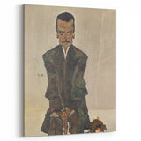 Modern Wall Art - Egon Schiele’s Eduard Kosmack Portrait Print