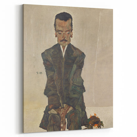 Modern Wall Art - Egon Schiele’s Eduard Kosmack Portrait Print