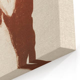 Modern Wall Art - Huib Luns’ Staande naakte vrouw Print