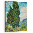 Modern Wall Art - Vincent van Gogh’s Cypresses Print