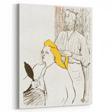Modern Wall Art – Henri de Toulouse-Lautrec's "The Hairdresser"