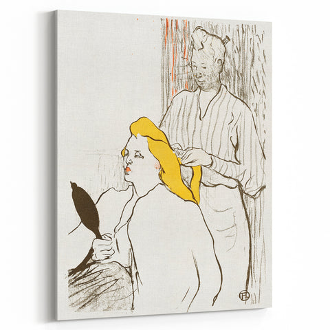 Modern Wall Art – Henri de Toulouse-Lautrec's "The Hairdresser"