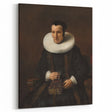 Elegant Baroque Portrait of a Woman with Book - Classic Art Print