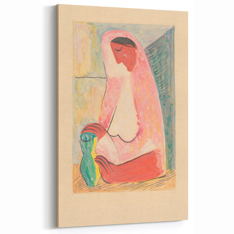 Modern Wall Art – Mikuláš Galanda’s "Woman with a Vase"