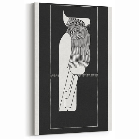 Modern Wall Art – "Sulphur-Crested Cockatoo" by Samuel Jessurun de Mesquita