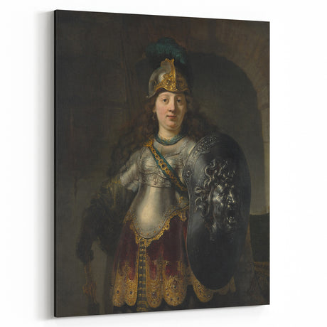 Baroque Warrior Art Print - Classic Historical Art with Detailed Designs