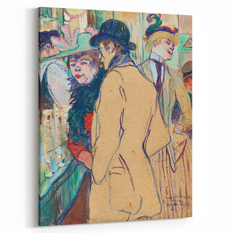 Modern Art Prints: Bold Abstract with Vibrant Red and Gold Strokes
