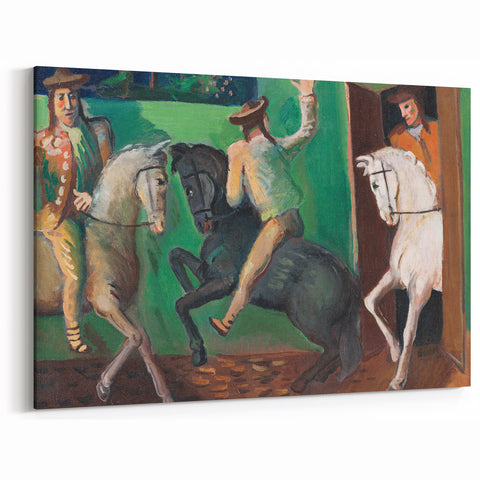 Expressionist Art - Riders on Horses by Cyprián Majerník