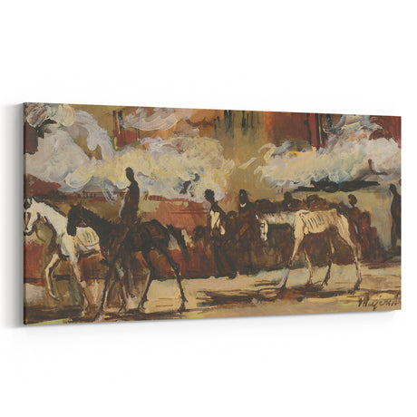 Expressionist Art - Riders by Cyprián Majerník