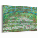 Impressionism Wall Art: The Japanese Footbridge by Claude Monet