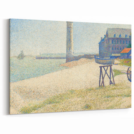 Impressionist Wall Art: The Lighthouse at Honfleur by Georges Seurat
