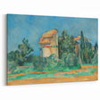 Impressionist Landscape Wall Art - The Pigeon Tower by Cézanne Print
