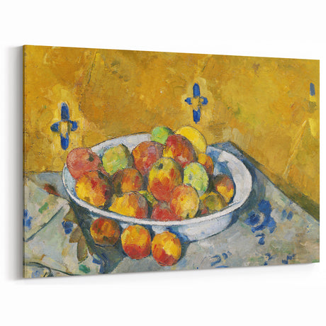 Impressionist Still Life - The Plate of Apples by Paul Cézanne Print