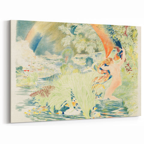 Impressionist Artwork - The Rainbow by Félix Bracquemond Print