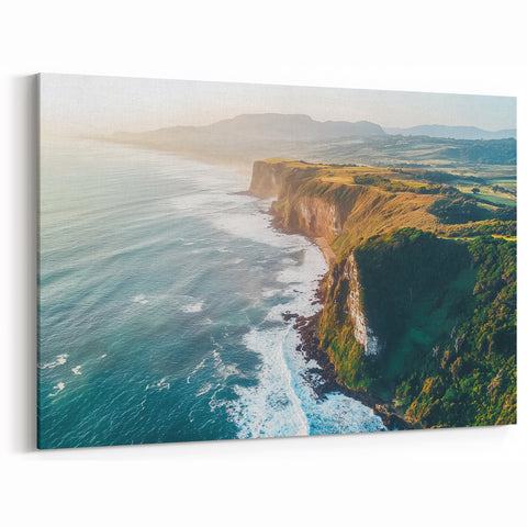 Scenic Coastal Cliffs Wall Art – Stunning Ocean Breeze Landscape Decor