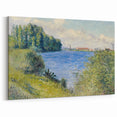 Impressionist Landscape - The Seine at Argenteuil by Caillebotte Print