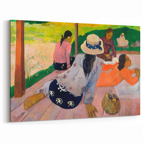 Impressionist Art - The Siesta by Paul Gauguin Print