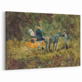 Impressionist Scene - The Trap by Henri de Toulouse-Lautrec Print