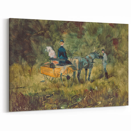Impressionist Scene - The Trap by Henri de Toulouse-Lautrec Print