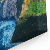 Scenic Cliffs Artwork - Rugged Coastal Views and Rolling Waves Decor