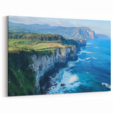 Cliffs Wall Art - Majestic Coastal Views and Ocean Waves Decor