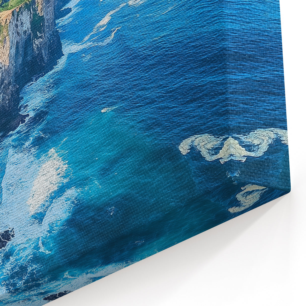 Cliffs Wall Art - Majestic Coastal Views and Ocean Waves Decor