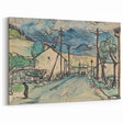 Expressionist Art - Sad Man in the Village by Arnold Peter Weisz-Kubínčan