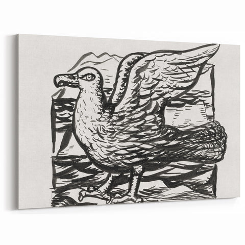 Expressionist Art - Seagull by Leo Gestel