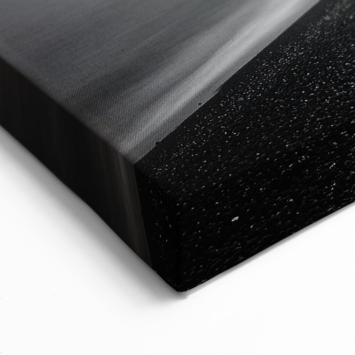 Cliffs Canvas Art - Black and White Coastal Landscape Wall Art