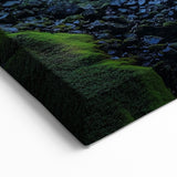 Scenic Cliffs Artwork - Vibrant Waterfall and Lush Landscape Wall Art