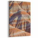 Cliffs Wall Art - Layered Desert Hills and Earthy Landscape Print