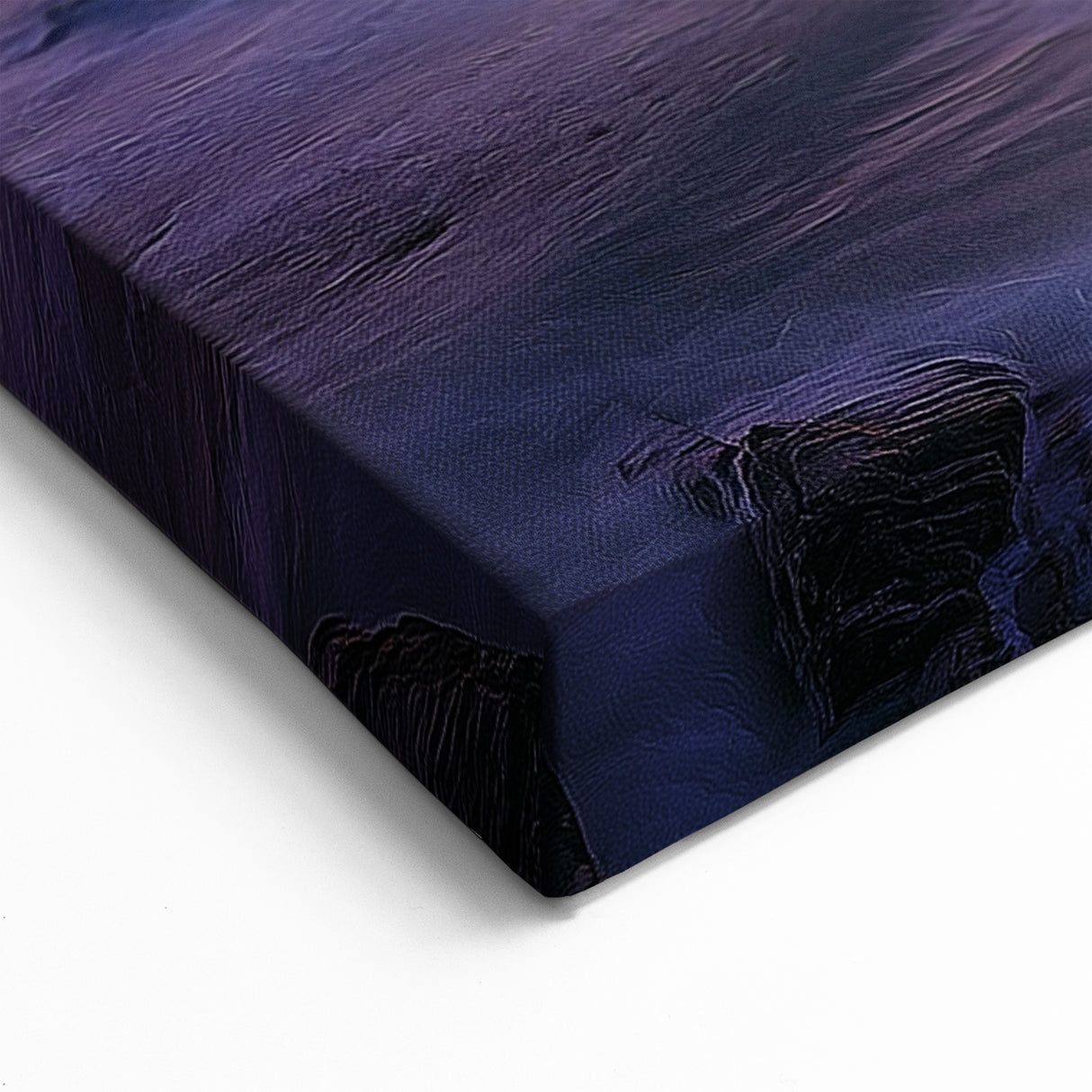 Cliffs Wall Art – Sunset Over Dramatic Coastal Rocks and Ocean Waves