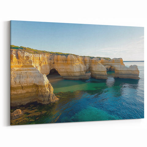 Cliffs Canvas Art Featuring Coastal Views – Decorative Landscape Wall Art