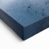 Glacial Cliffs Canvas Art – Icy Blue Crevasse in Arctic Landscape